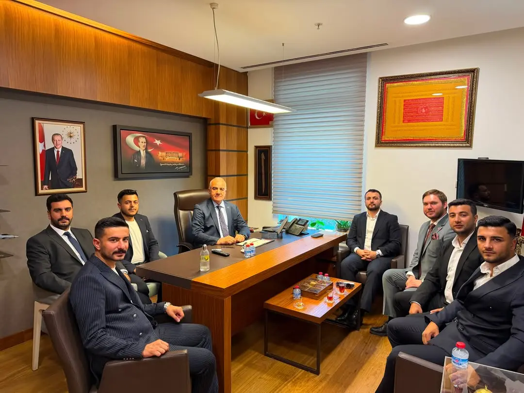 TBMM'de Adıyaman Dernekler Federasyonu Gençlik Kolları İcra Heyeti Ziyareti
