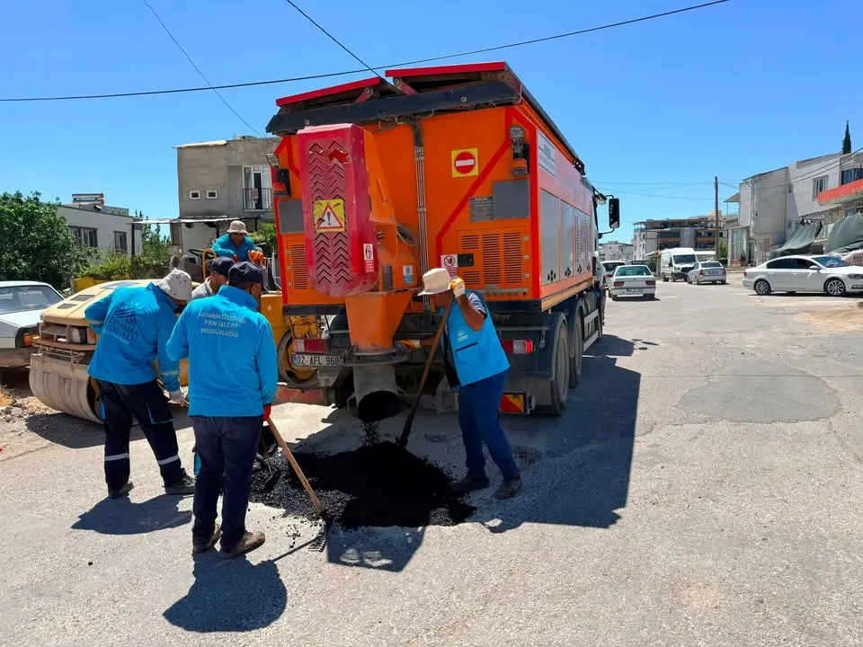Adıyaman Belediyesi Altyapı Çalışmalarını Sürdürüyor