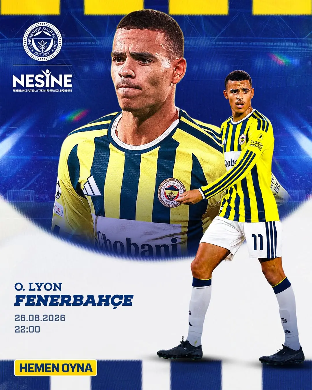 Fenerbahçe, Şampiyonlar Ligi Bileti İçin Sahada Heyecan Nesine'de!