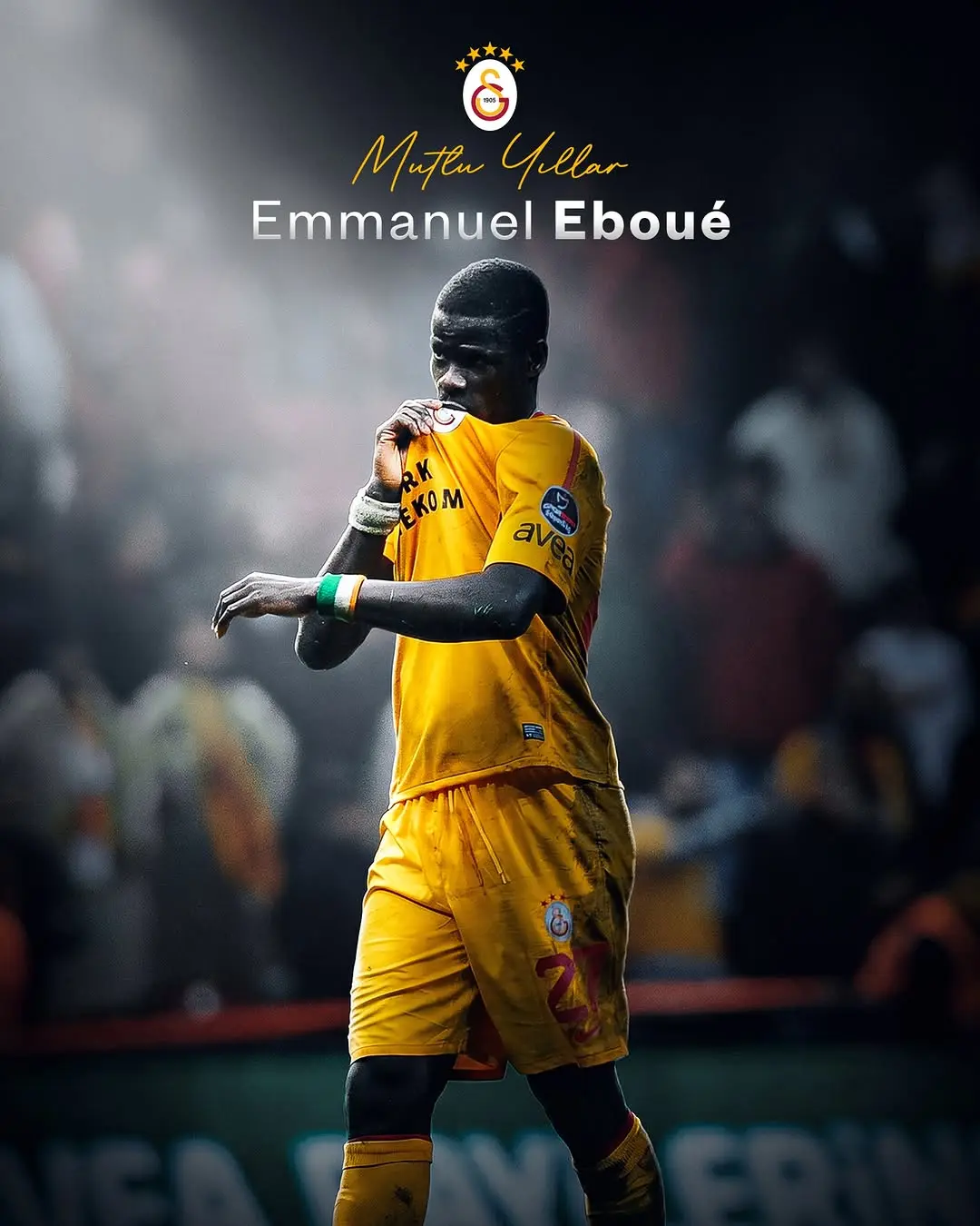 Galatasaray'ın Unutulmaz Oyuncusu Emmanuel Eboué'nin Doğum Günü Kutlu Olsun!