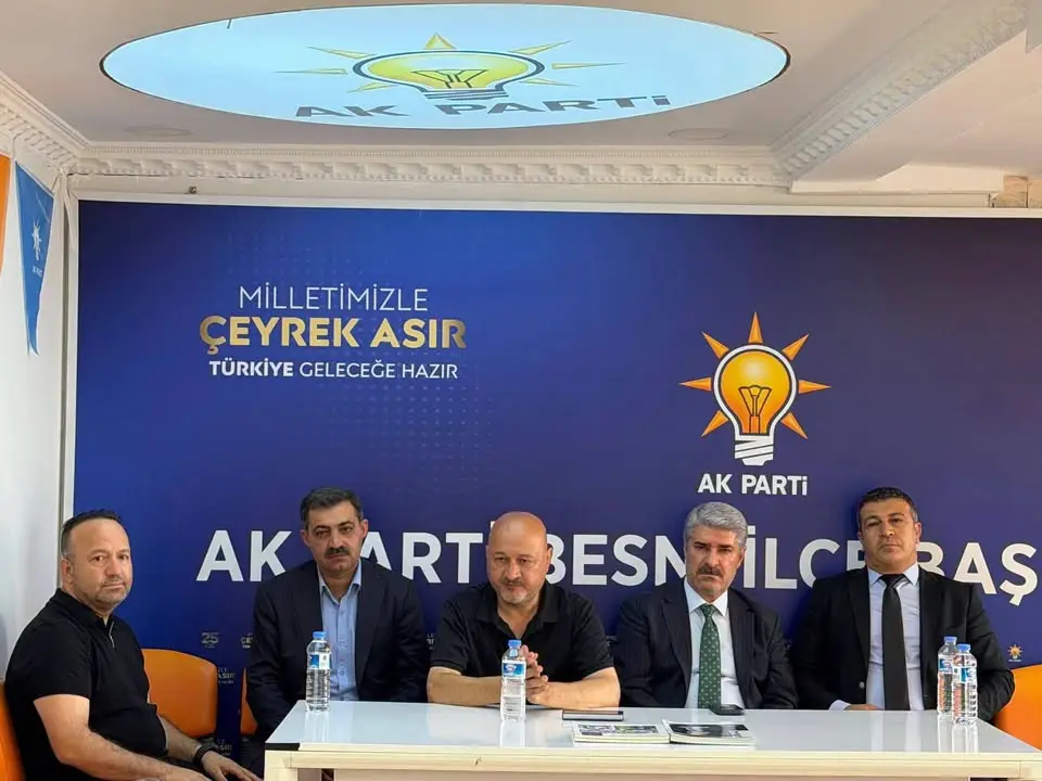 Besni Belediyesi'nin Paylaşımı: AK Parti Besni İlçe Başkanlığı Ziyareti