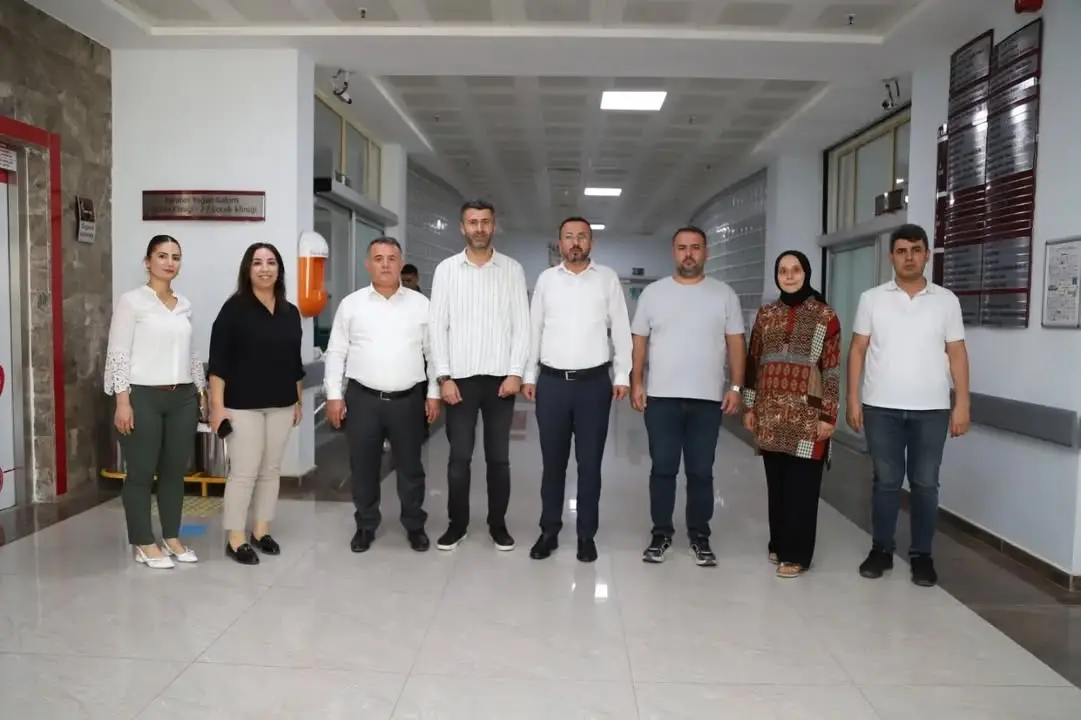 Kahta Müftülüğü'nün Mevlid Kandili'nde Hastaları Ziyareti