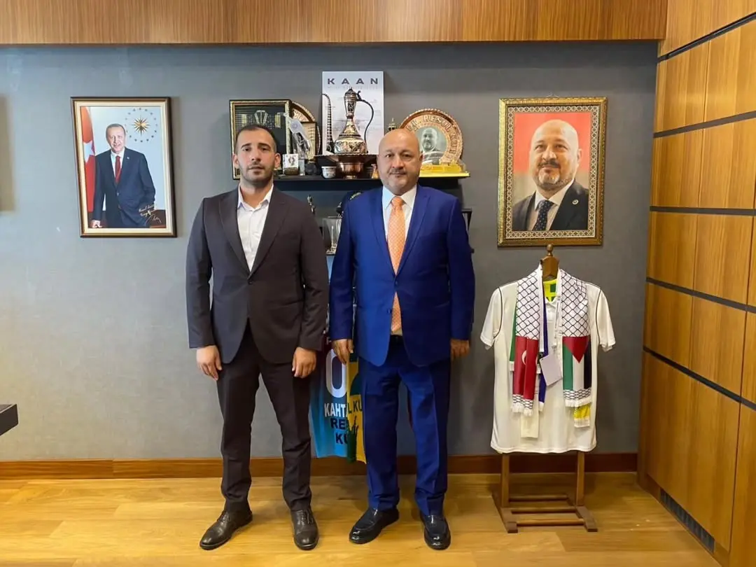 TBMM Plan ve Bütçe Komisyonu Üyesi Resul Kurt, Adıyaman Genç Nesiller Başkanı Hasan Nusret Düşük'ü Ağırladı
