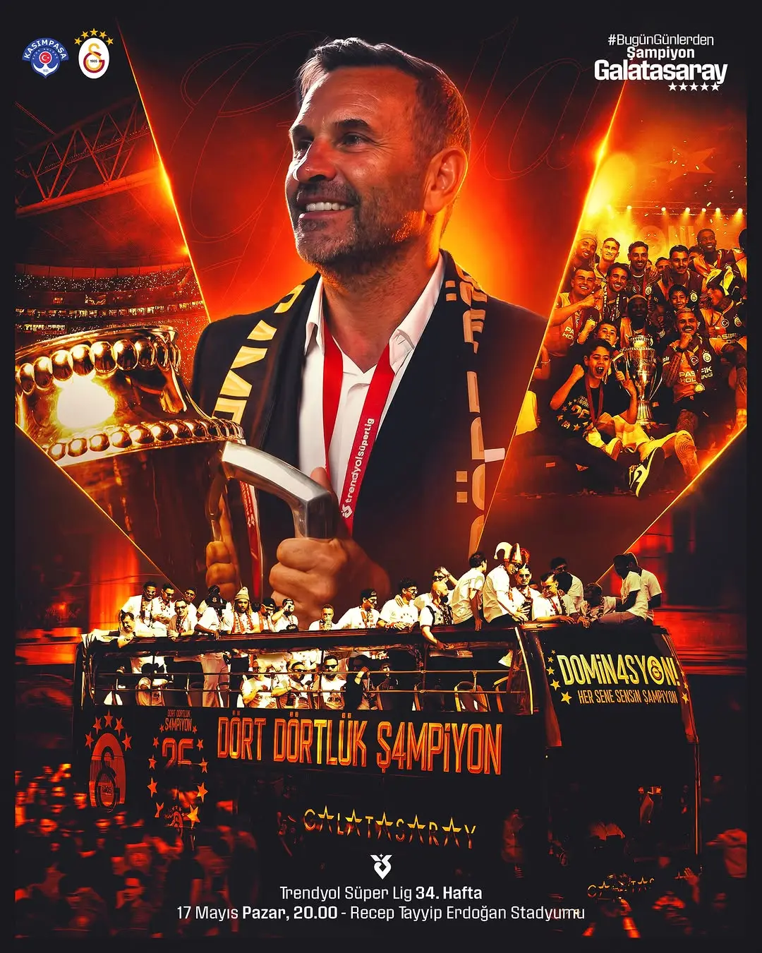 Galatasaray, Kasımpaşa Maçına Hazır