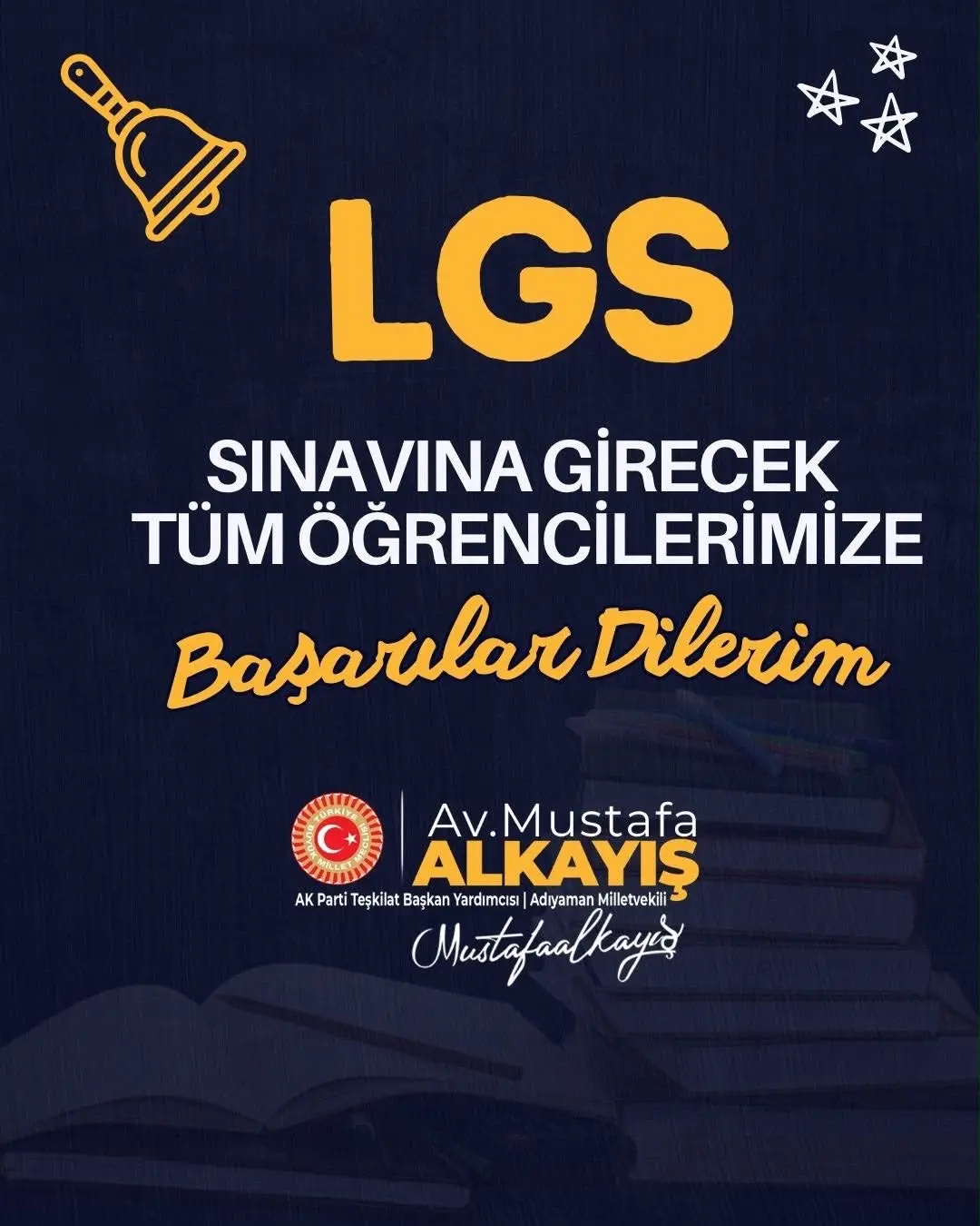 TBMM İnsan Hakları Komisyonu Üyesi Avukat Mustafa Alkayış'tan Öğrencilere Destek Mesajı
