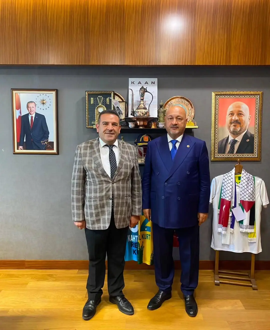 TBMM Plan ve Bütçe Komisyonu Üyesi Resul Kurt'tan Kahta Mega Karma Sanayi Sitesi Başkanı Murat Karayıldız'a Teşekkür