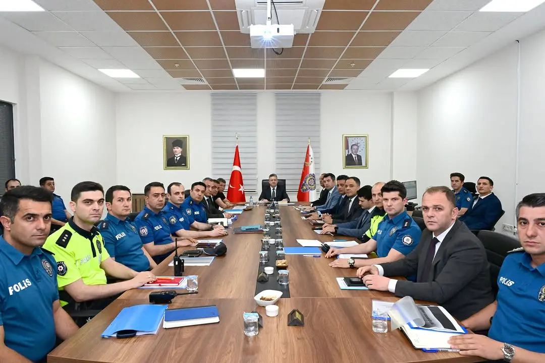 Adıyaman İl Emniyet Müdürlüğü Değerlendirme Toplantısı Gerçekleştirdi