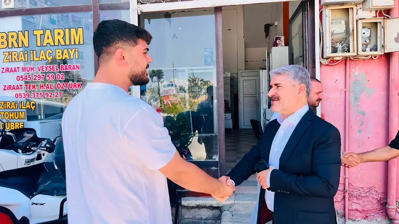 AK Parti Milletvekili Mustafa Alkayış, Besni'yi Ziyaret Etti