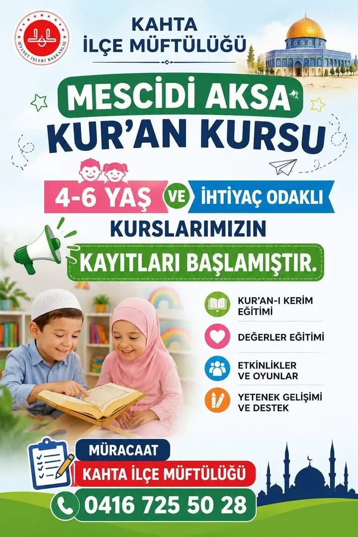 Kahta Müftülüğü'nden Önemli Bir Paylaşım