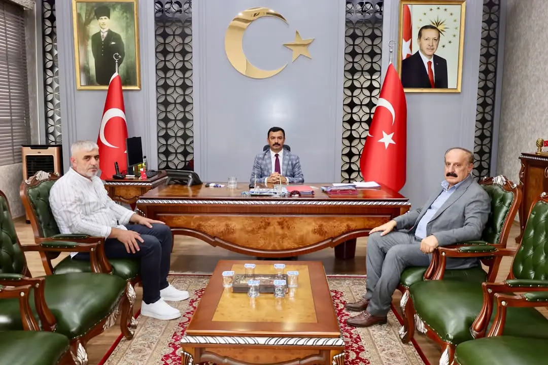 Kahta Kaymakamlığı Ziyaretçi Ağırladı