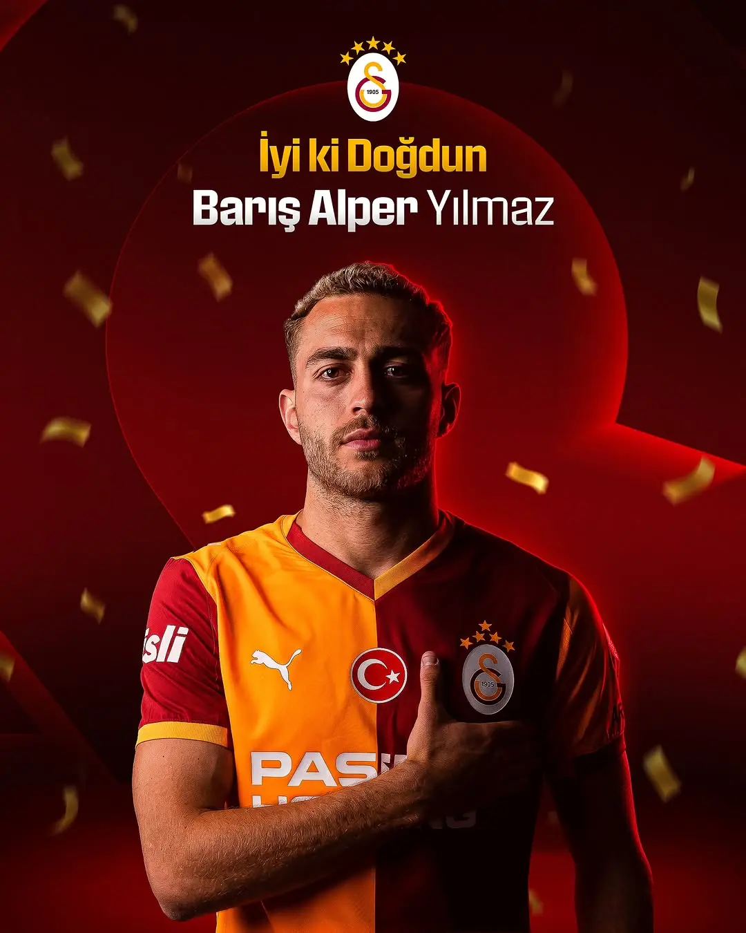 Galatasaray Futbolcusu Barış Alper Yılmaz'ın Doğum Günü Kutlandı