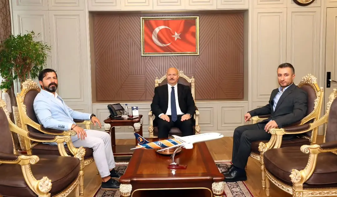 Adıyaman Valiliği, Türk Hava Yolları Yetkililerini Kabul Etti