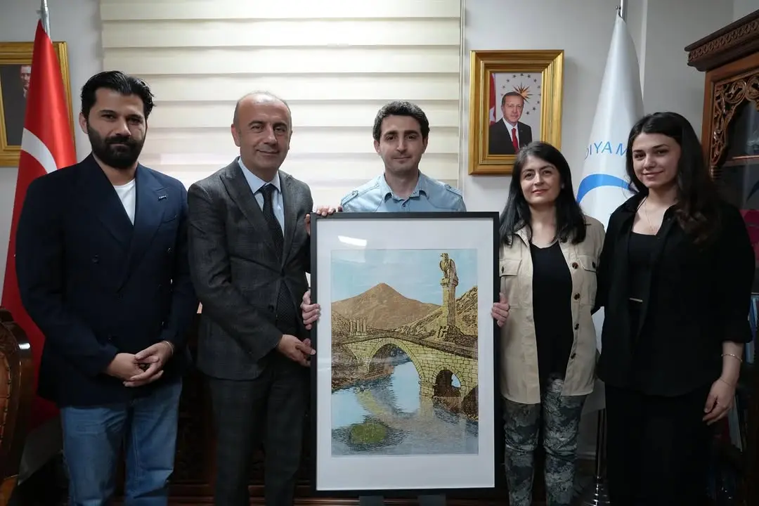 Adıyaman Üniversitesi Güzel Sanatlar Fakültesi'nden Rektör Mehmet Keleş'e Ziyaret