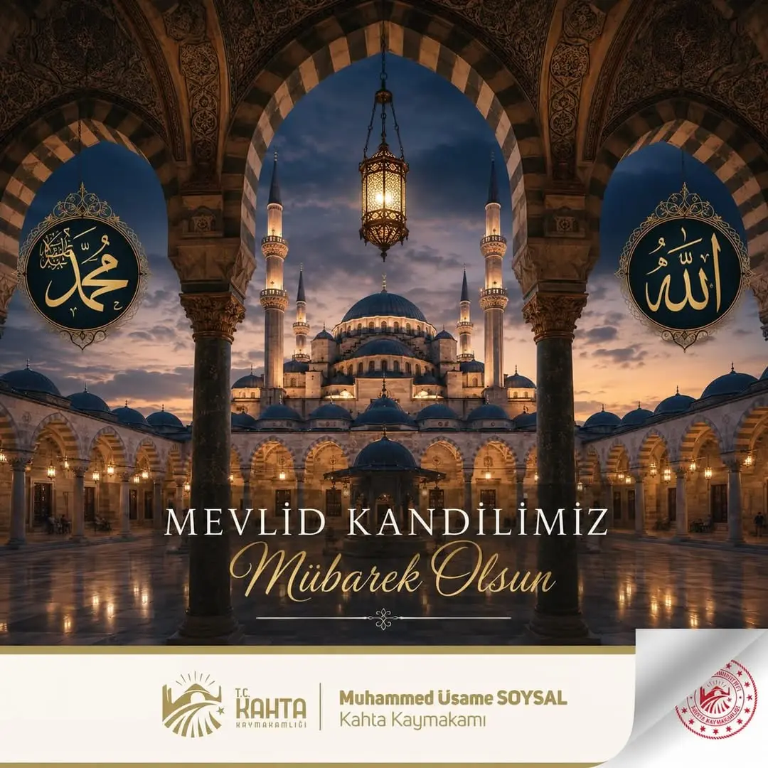 Peygamber Efendimizin Dünyayı Şereflendirdiği Mevlid Kandili Kutlu Olsun