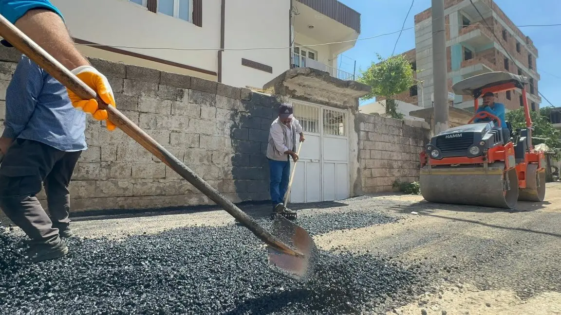 Adıyaman Belediyesi Altyapı Çalışmalarını Sürdürüyor