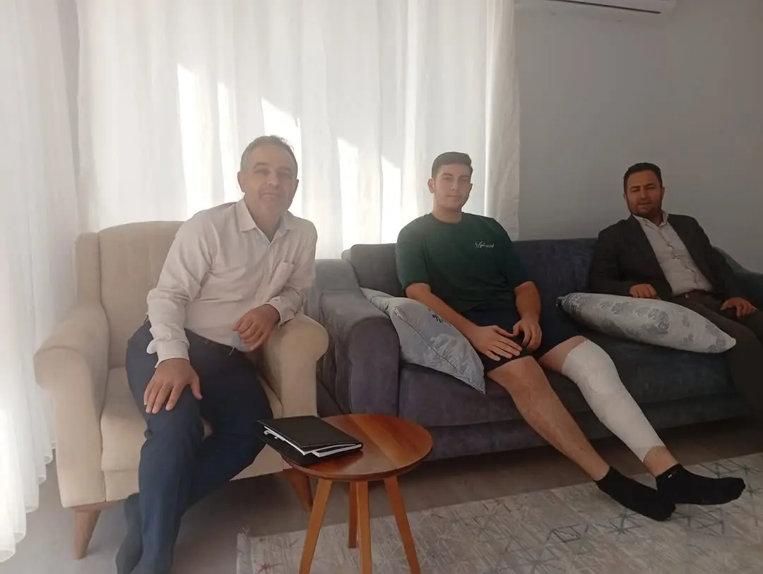 İlçe Millî Eğitim Şube Müdürü İsmail Öner'den Öğrenci Ziyareti