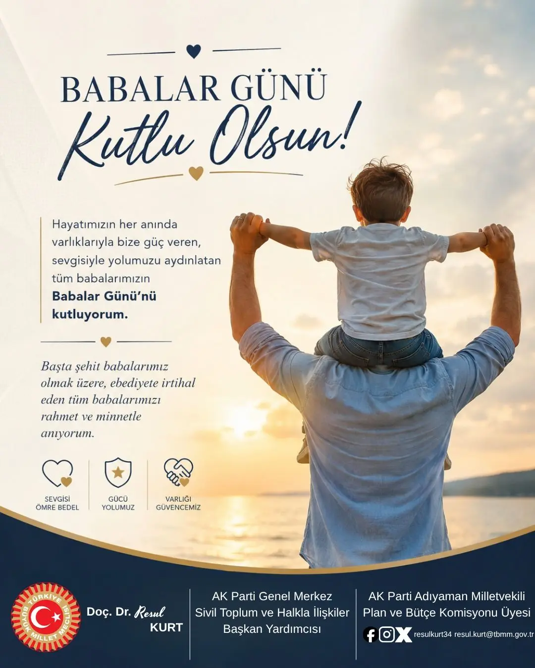 Babalar Günü Mesajı: Sevgi Dolu Bir Tebrik