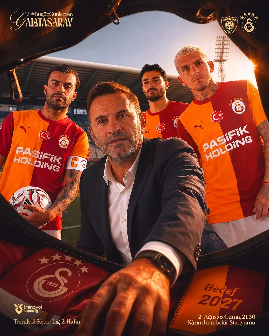 Galatasaray, Erzurumspor ile Karşılaşacak