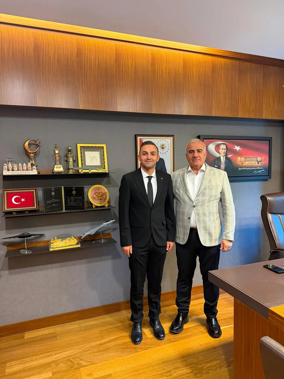 TBMM'de Besni Devlet Hastanesi İdari ve Mali İşler Müdür Yardımcısı Misafir Edildi