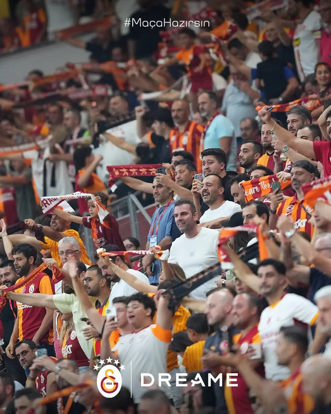 Galatasaray'dan Futbolseverlere Özel Çağrı: Dreame ile Maça Hazırsınız!