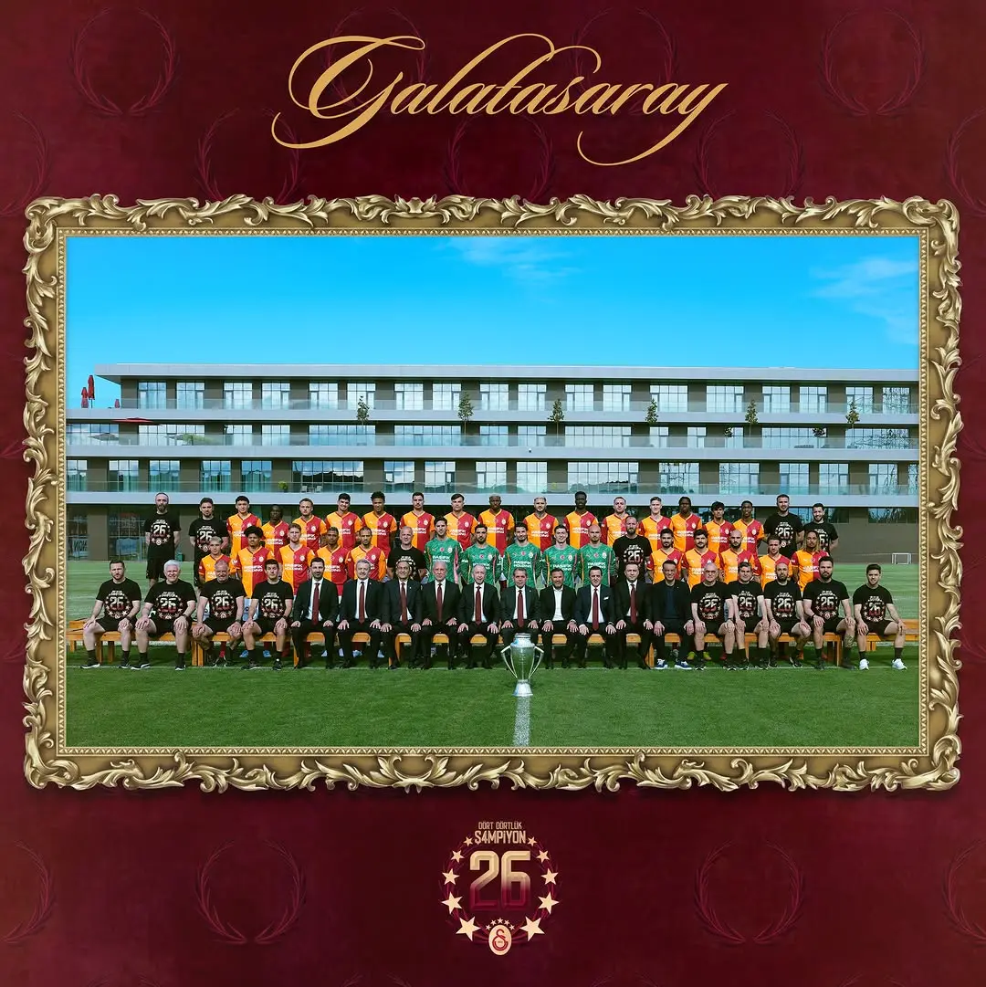 Galatasaray 2025-2026 Süper Lig Şampiyonu Oldu