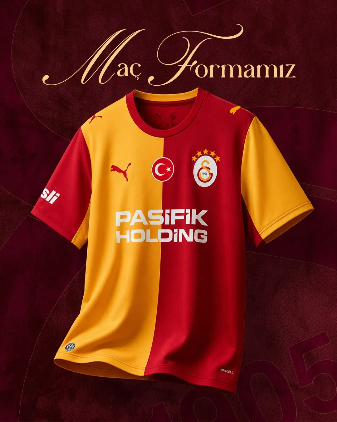 Galatasaray, Erzurumspor Maçına Parçalı Forma ile Çıkacak