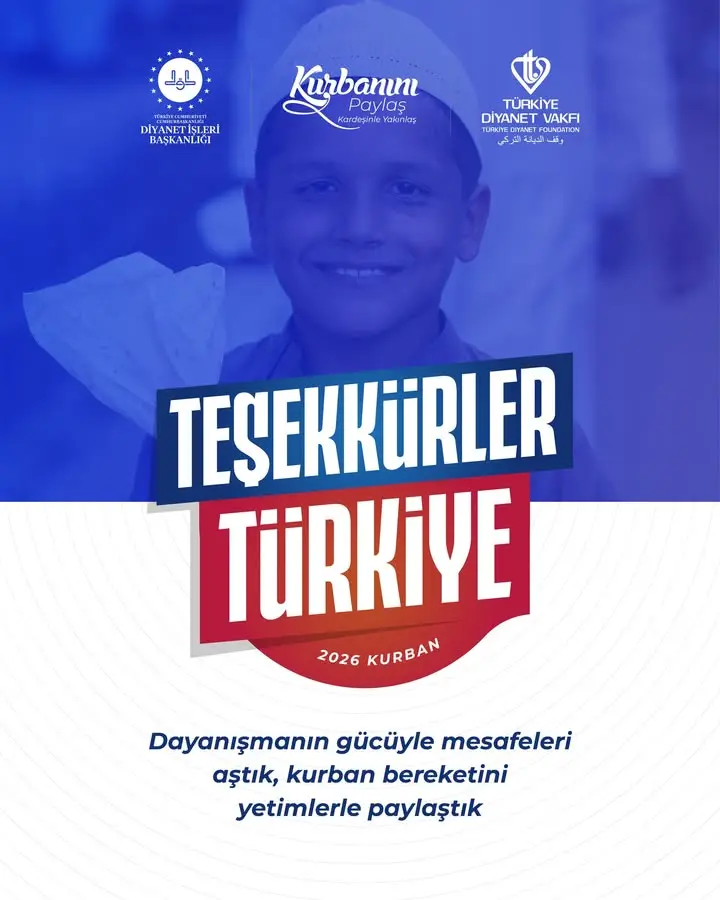 Kahta Müftülüğü'nden Dayanışma Mesajı: 'Kurban Bereketini Yetimlerle Paylaştık'