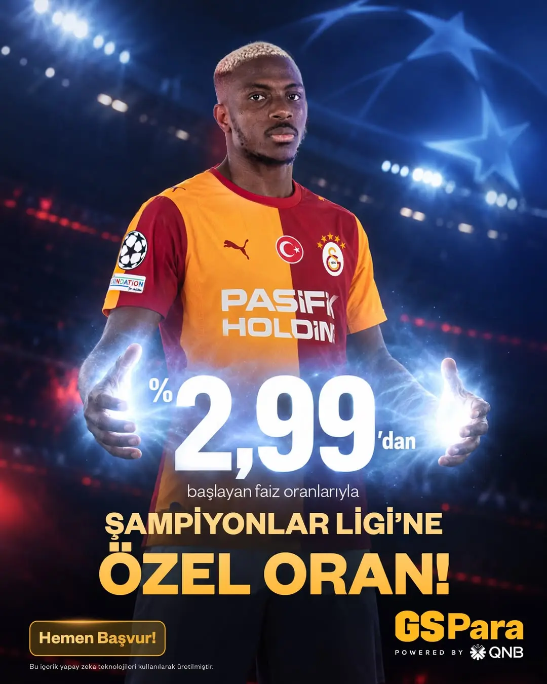 Galatasaray Barcelona Maçı için Özel Oran Kredisi! 🏆✨