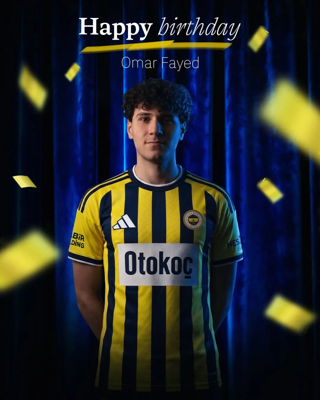Fenerbahçe Futbolcusu Omar Fayed'in Doğum Günü Kutlandı