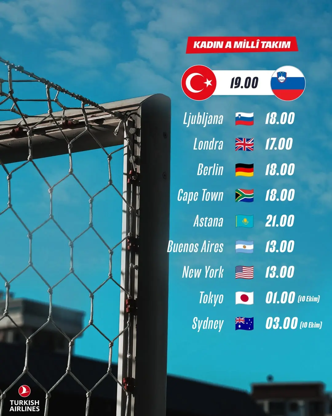 Millî Takımların Saat Tutan Paylaşımı