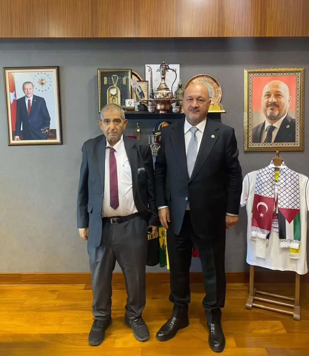 TBMM Plan ve Bütçe Komisyonu Üyesi Resul Kurt'tan Gazeteci Adil Aslan'a Teşekkür