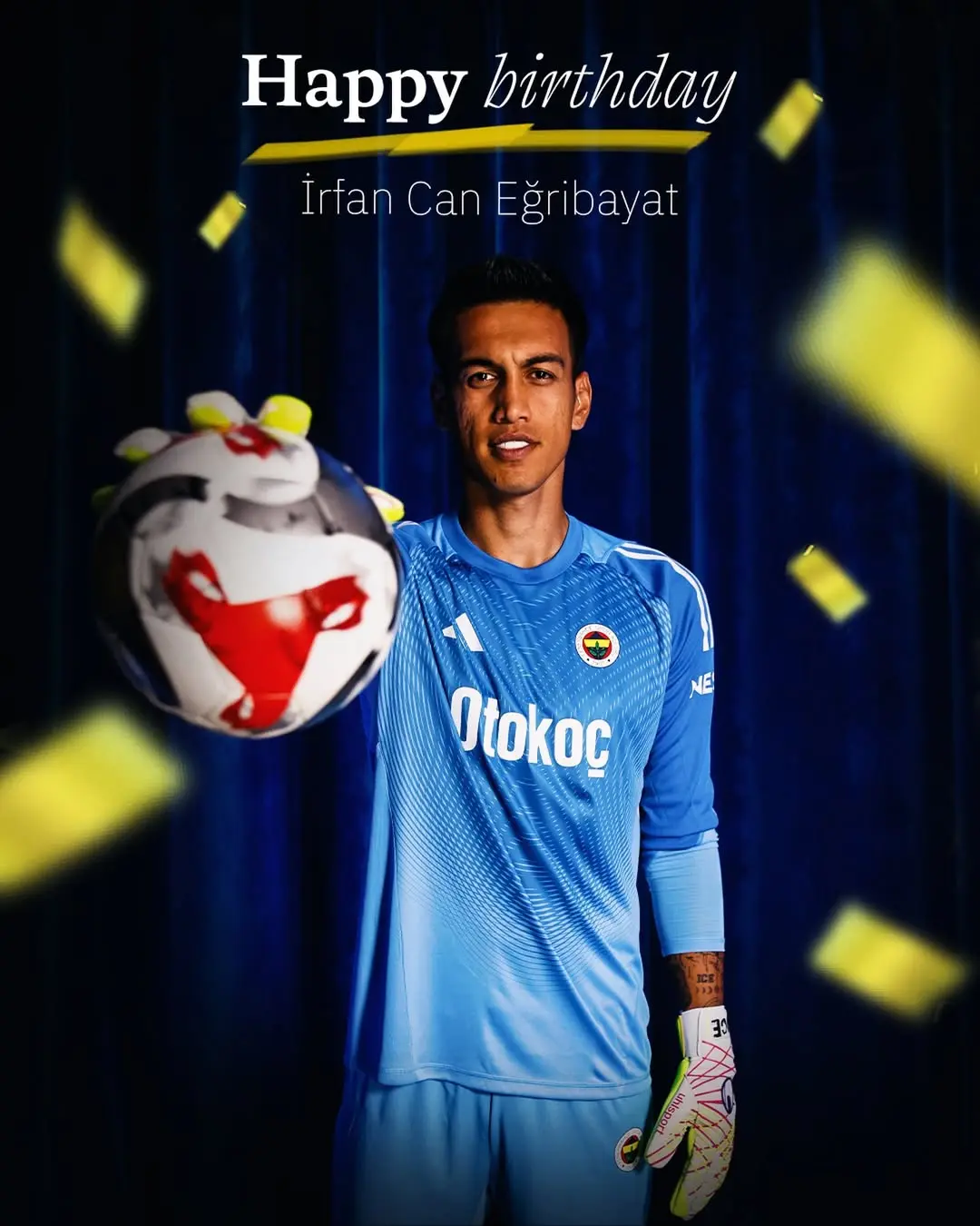 Fenerbahçe Futbolcusu İrfan Can Eğribayat'ın Doğum Günü Kutlandı