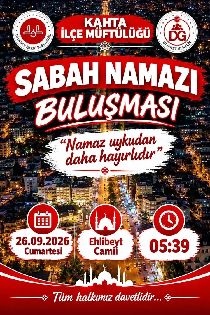 Kahta Müftülüğü'nden Önemli Açıklama