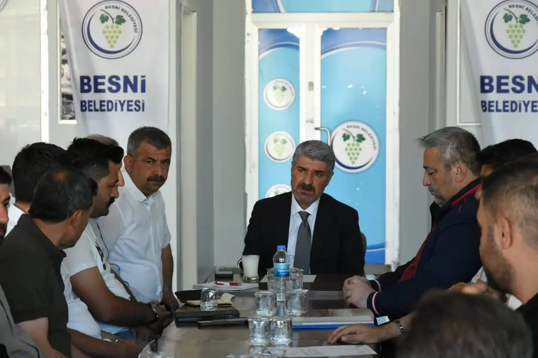 Besni Belediyesi'nin Haftalık İstişare Toplantısı