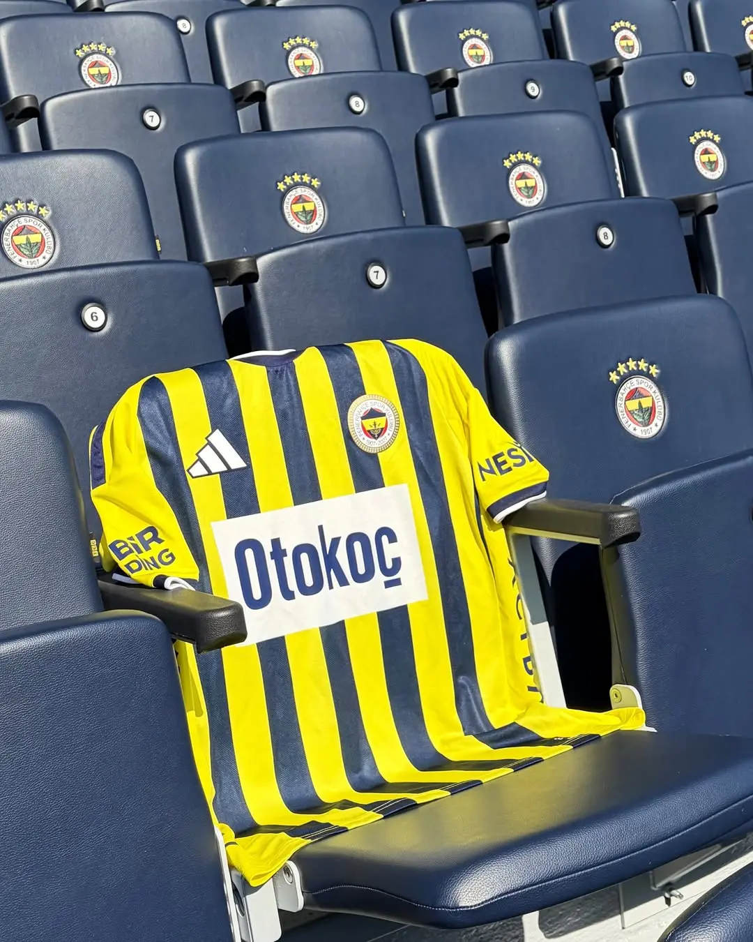 Fenerbahçe Spor Kulübü'nün Adidas ve Fenerium İş Birliğiyle Hazırladığı Çubuklu Forma Sahada!