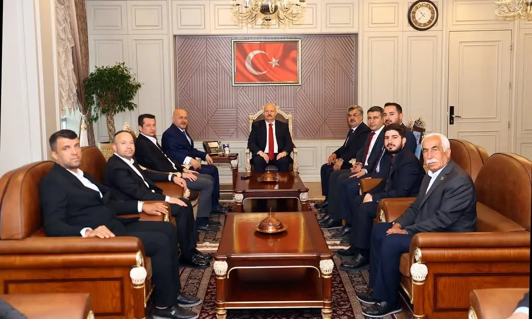 Adıyaman Valiliği'ne Yeni Atanan Abdullah Küçük'e Hayırlı Olsun Ziyareti
