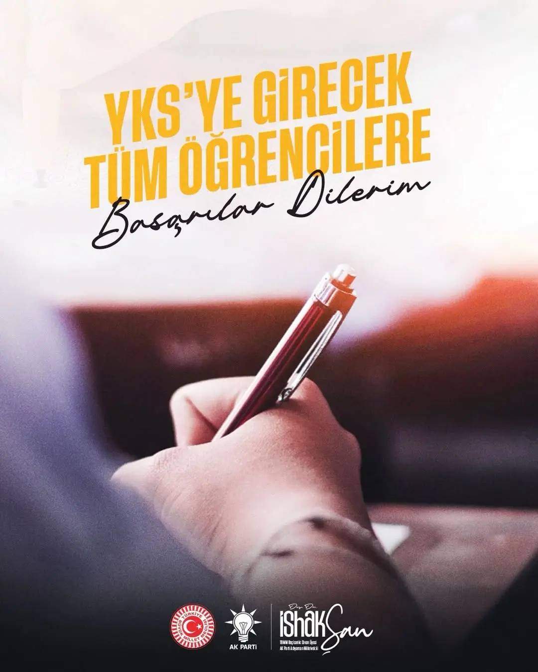 YKS 2026'ya Girecek Adaylara Başarılar Dileği