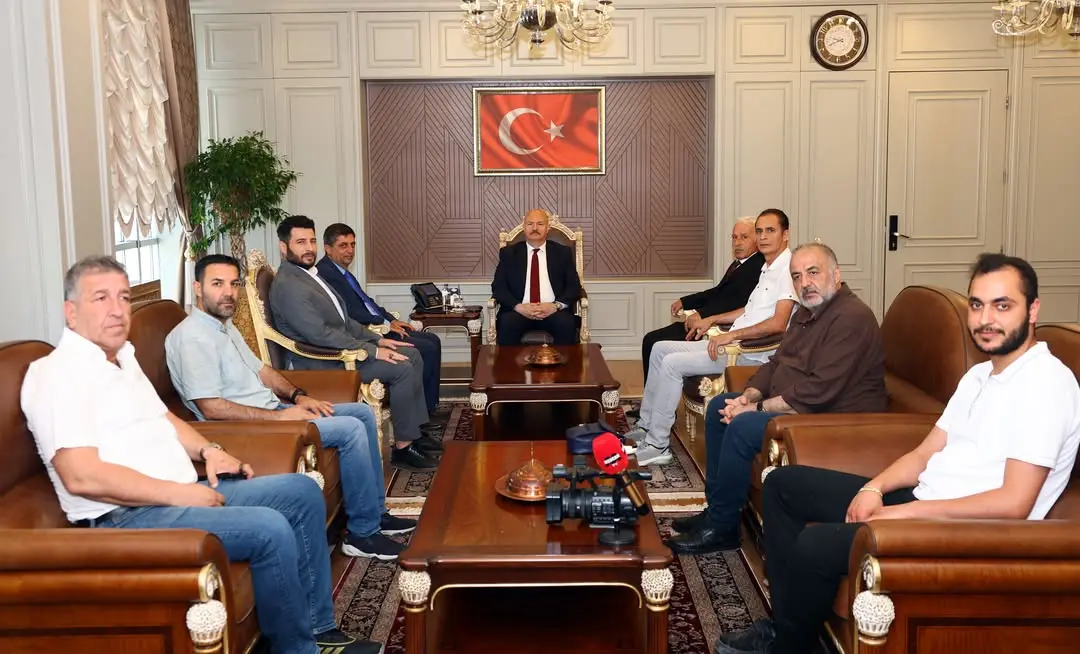 Adıyaman Valiliği'nden İbrahim Aslan ve Yönetiminin Ziyareti