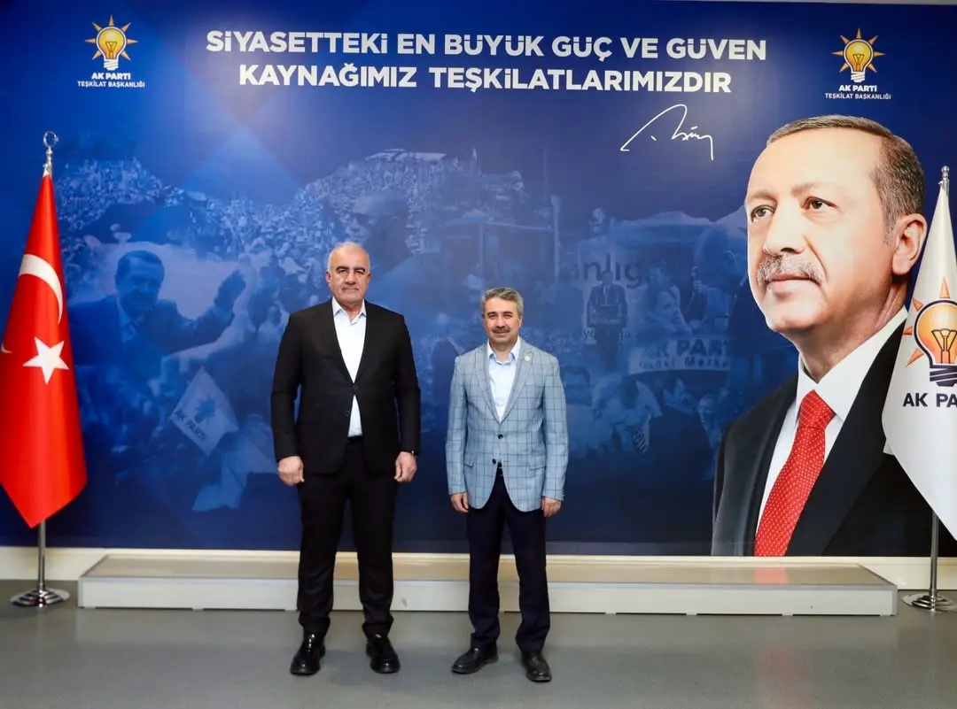AK Parti Teşkilat Başkanlığı Ziyareti - Milletvekili Hüseyin Özhan'a Teşekkür