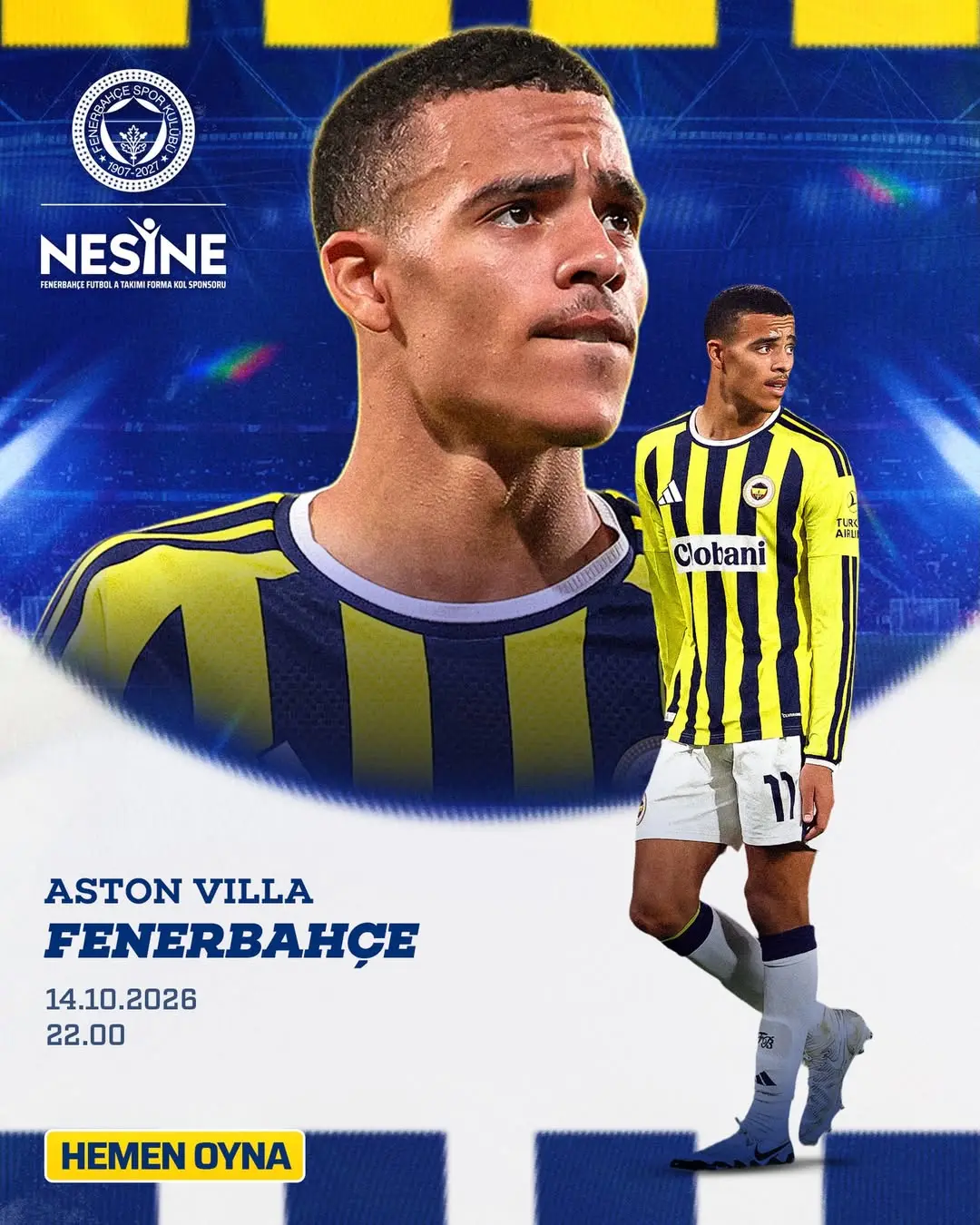 Fenerbahçe, Devler Ligi’nde Aston Villa karşısında sahaya çıkıyor