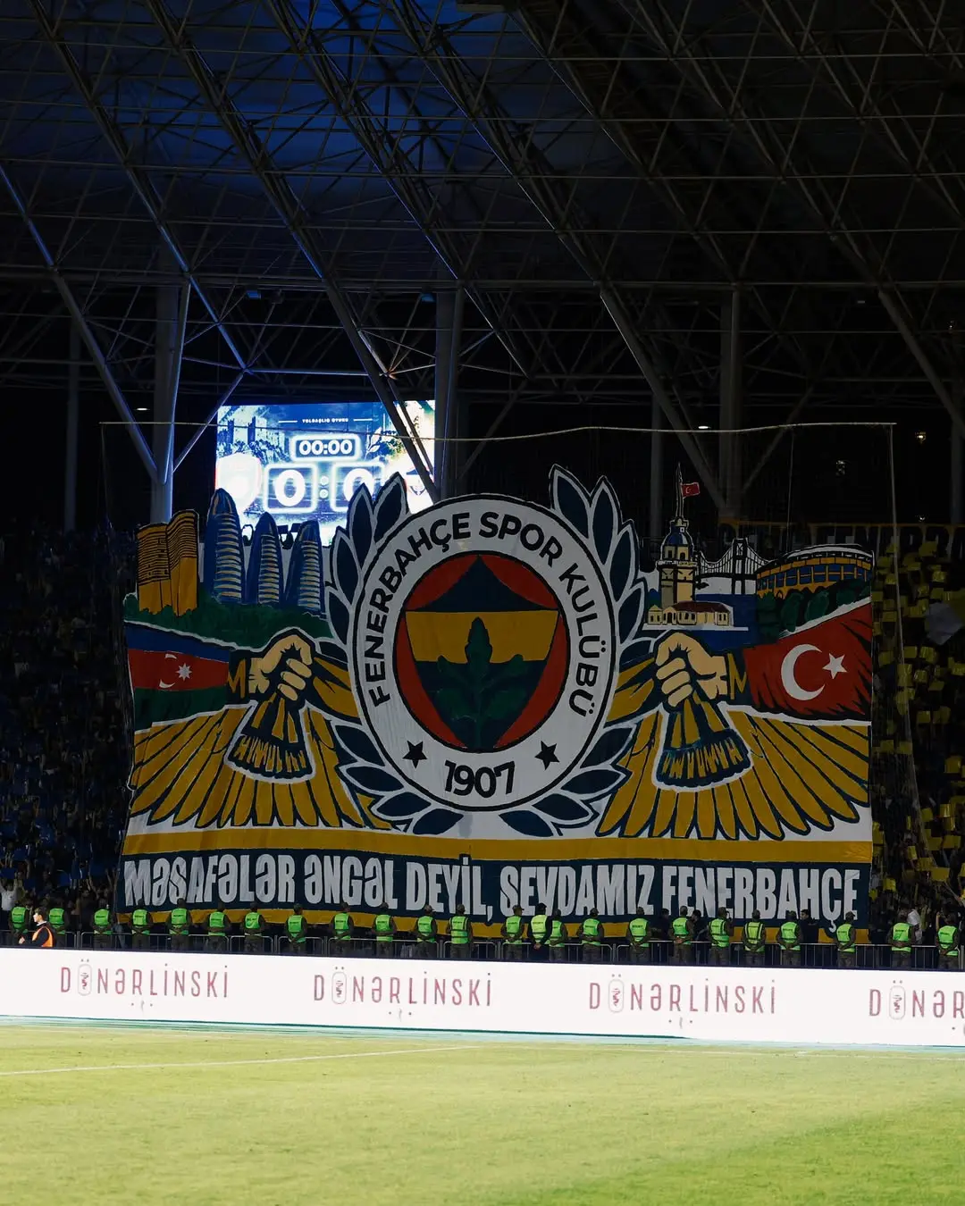 Fenerbahçe, Azerbaycan'daki Turan Tovuz Başkanı ve Taraftarlarına Teşekkür Etti