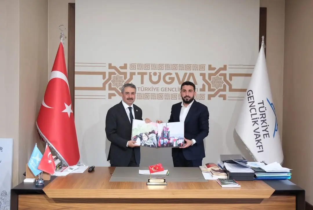 TÜGVA Genel Başkanı İbrahim Beşinci'ye Ziyaret