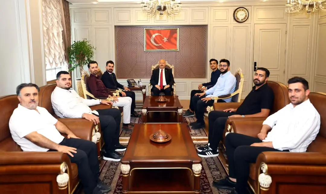 Valimiz Sayın Abdullah Küçük, Genç MÜSİAD Adıyaman Şube Başkanı Berkan Yapıcı ve Yönetimini Kabul Etti