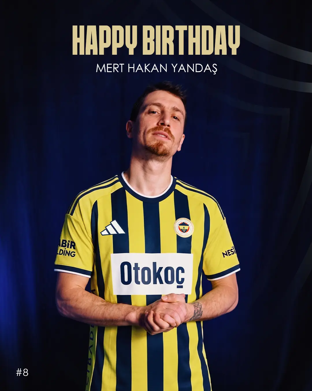 Fenerbahçe Spor Kulübü'nden Mert Hakan Yandaş'a Doğum Günü Kutlaması