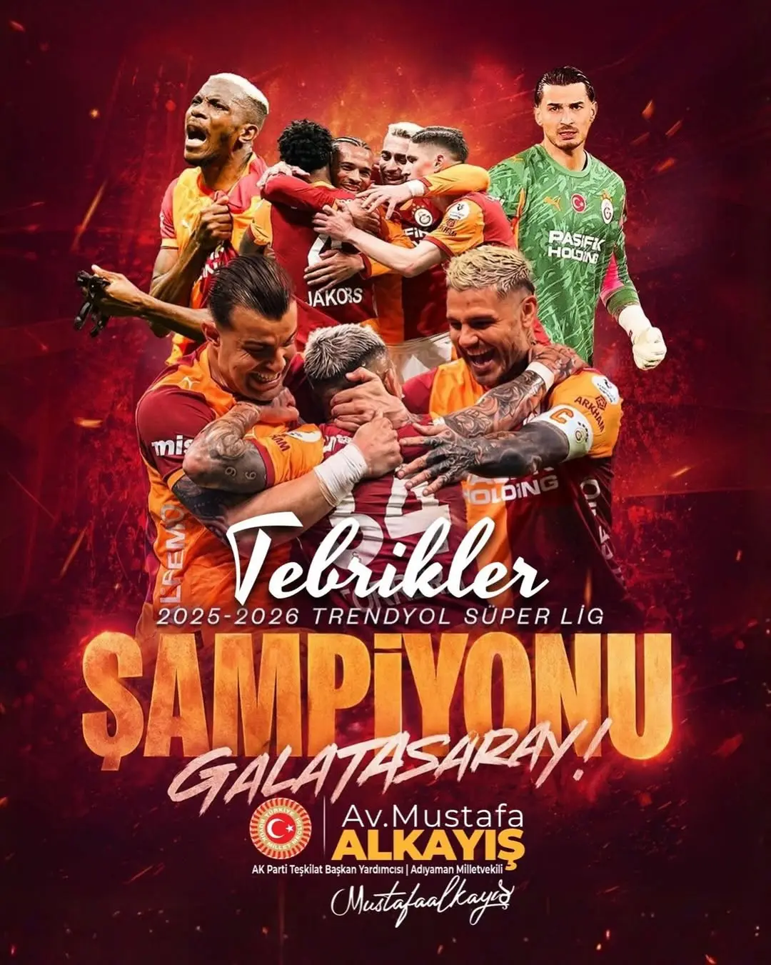 Galatasaray 2025-2026 Sezonunu Şampiyon Olarak Tamamladı