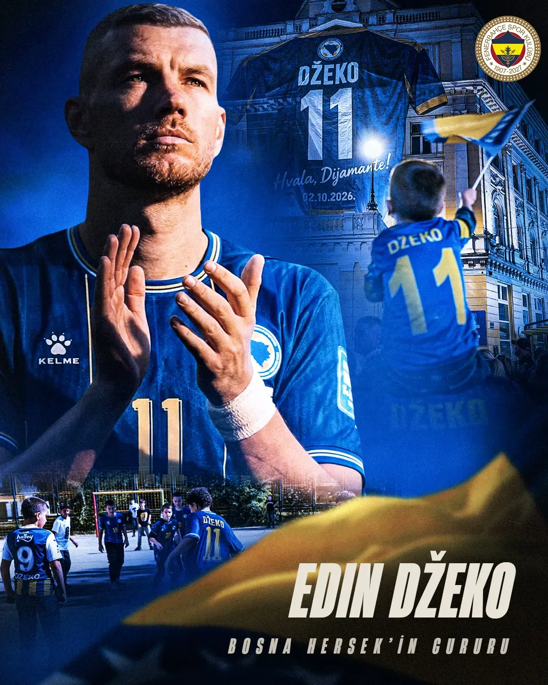 Fenerbahçe Spor Kulübü'nden Edin Džeko'ya Veda