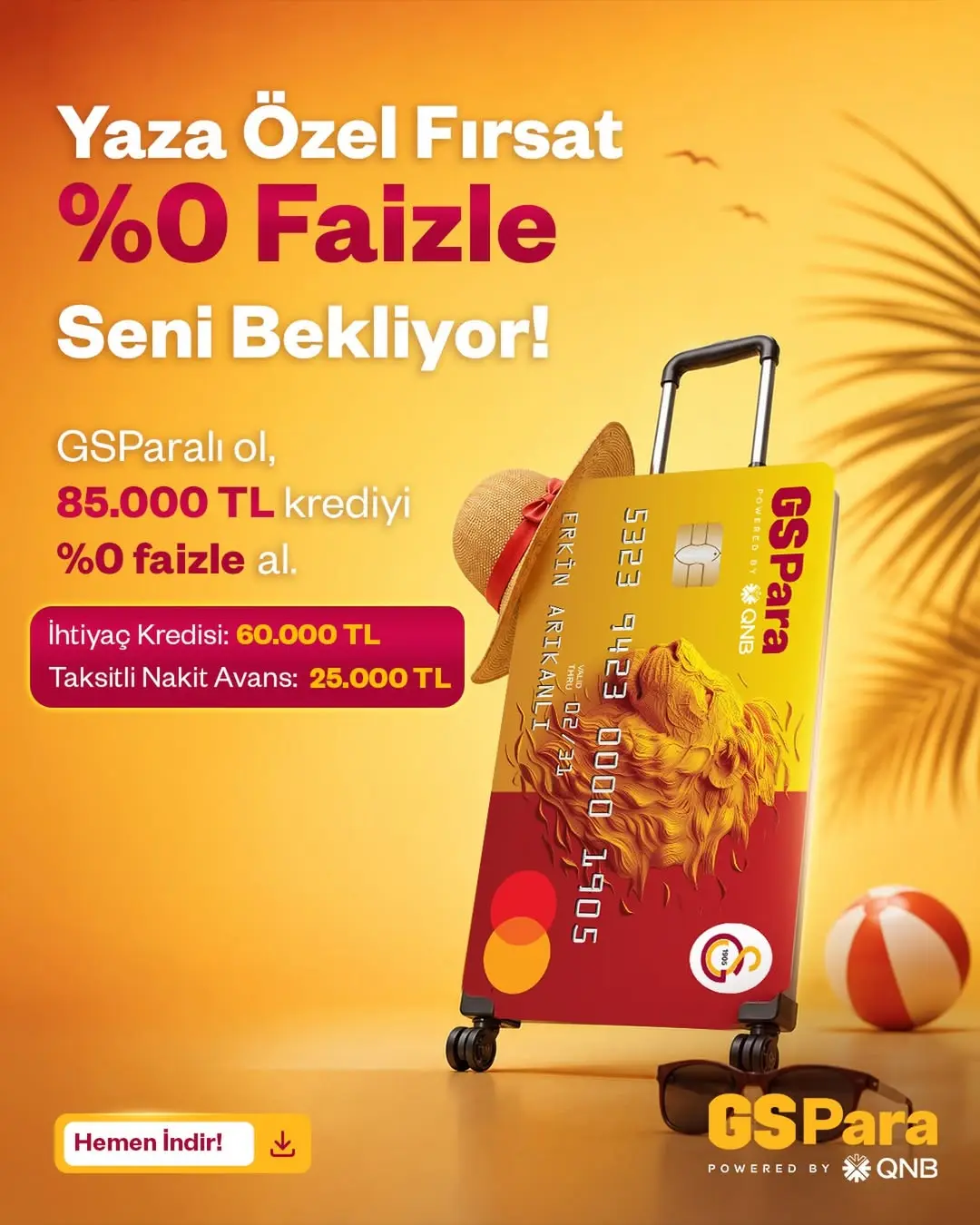 GSPara'dan %0 Faizli Kredi Fırsatı!