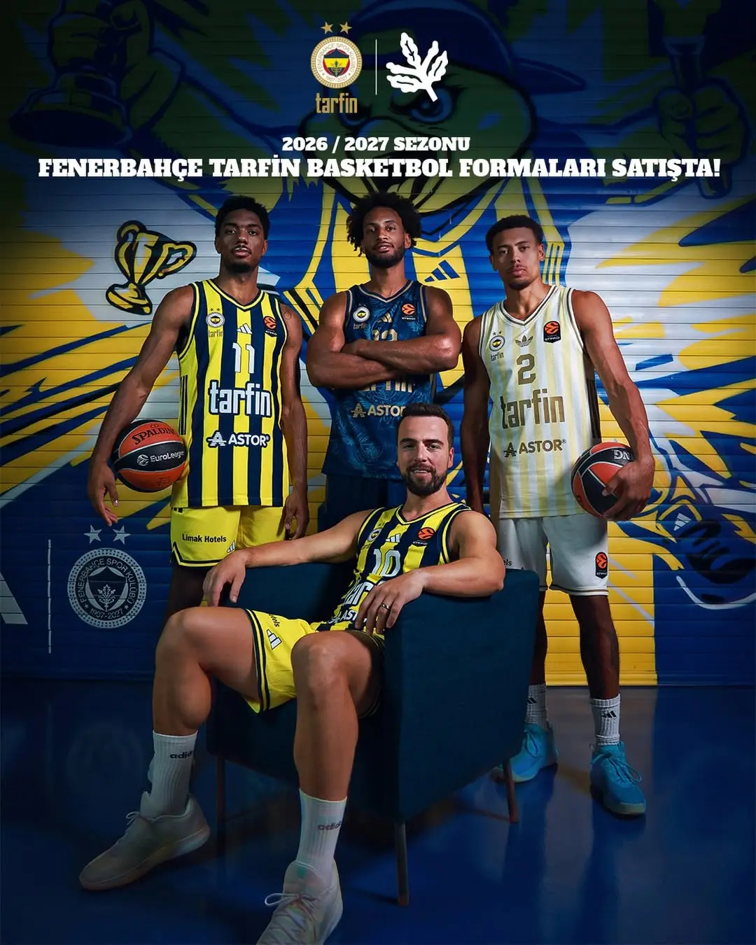 Fenerbahçe'nin 120. Yıla Özel Basketbol Forması Satışta!