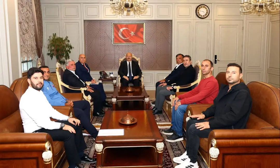 Adıyaman Valiliği, Amatör Spor Kulüplerinin Başkanlarını Kabul Etti