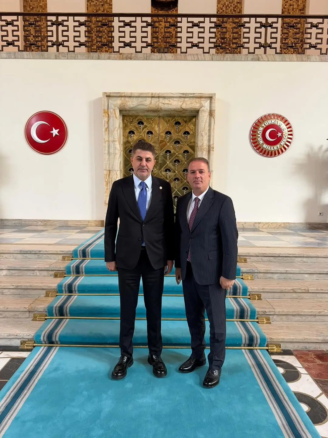 TBMM Başkanlık Divanı Katip Üyesi Doç. Dr. İshak Şan'dan İl Milli Eğitim Müdürü Ali Tosun'a Teşekkür